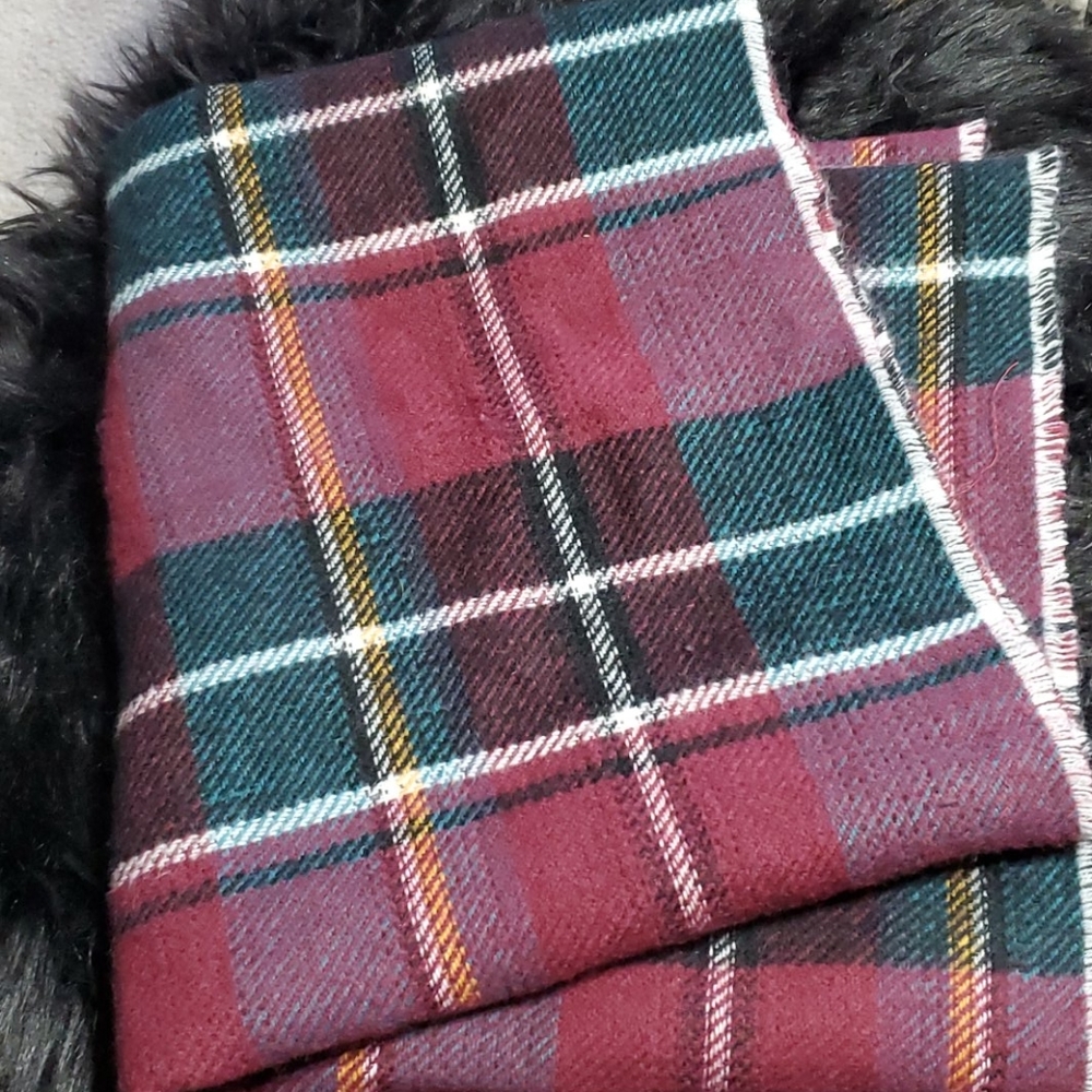Infinity scarf, reversible - Picture 3 of 4
